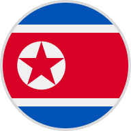 Korea, Democratic People's Republic of Korea flag